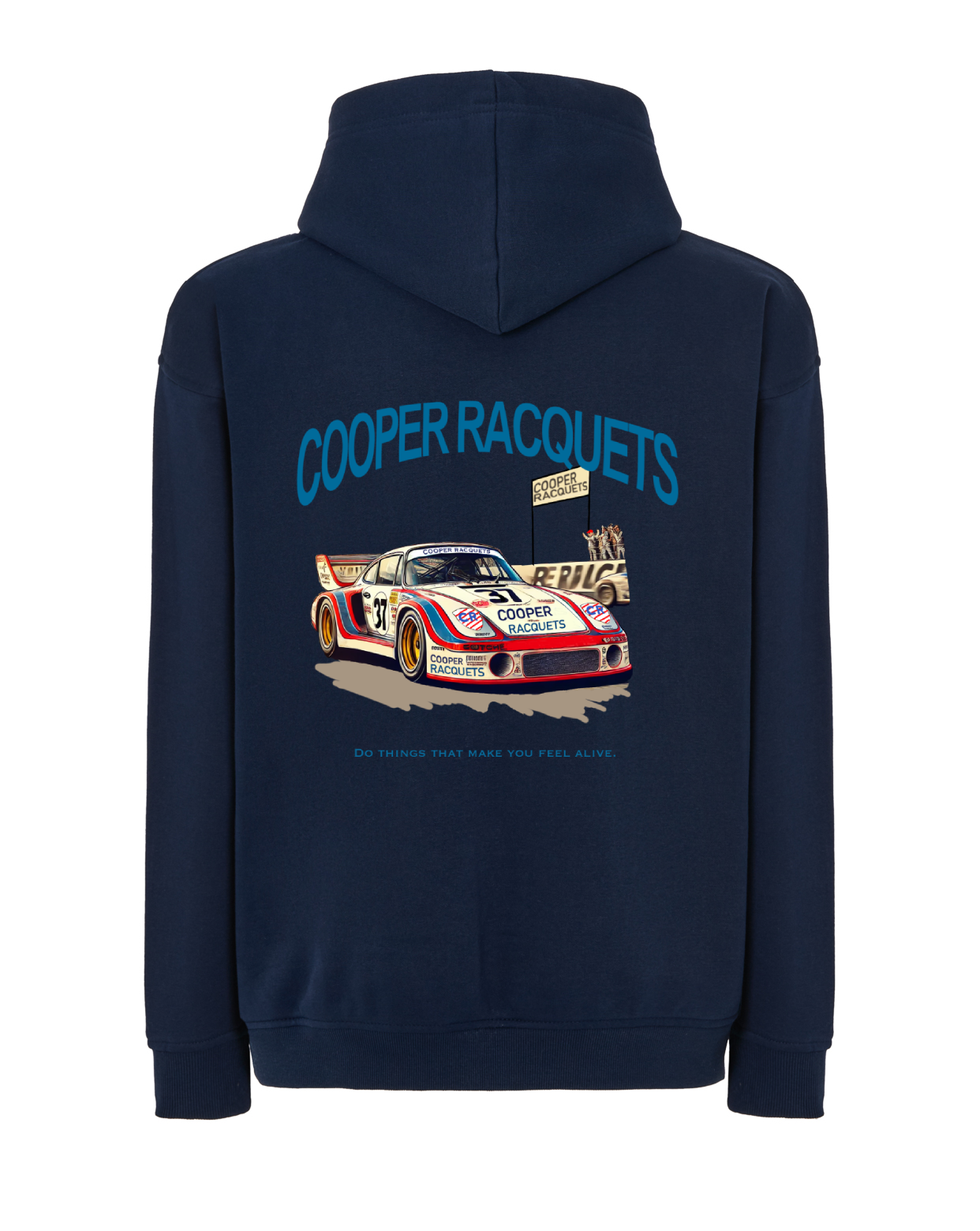 NAVY RACING BLUE SWEATSHIRT