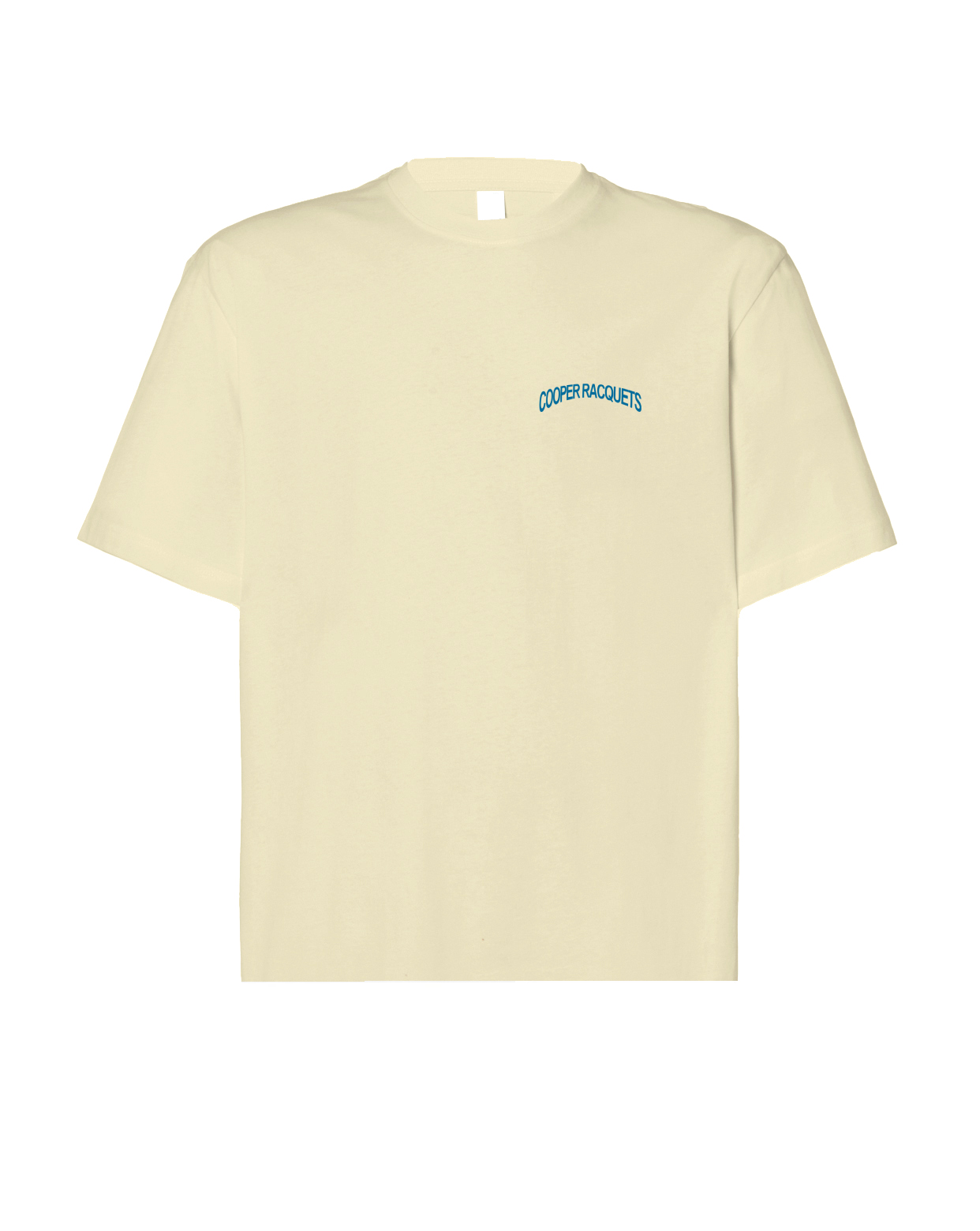 CREAM RACING T-SHIRT