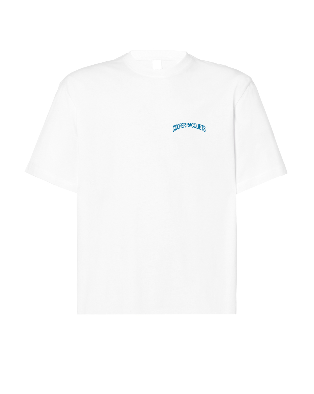 WHITE RACING T-SHIRT