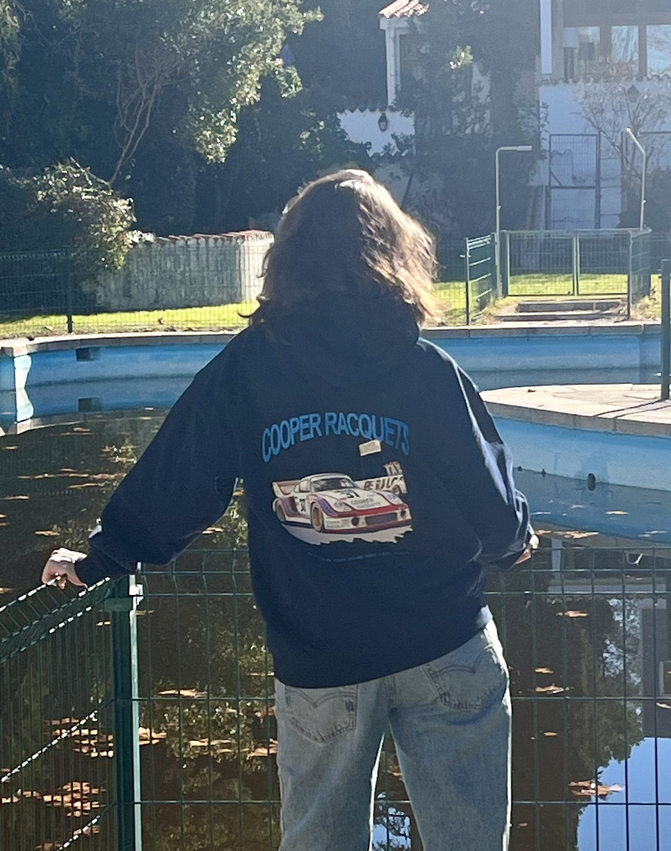NAVY RACING BLUE SWEATSHIRT