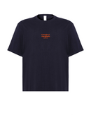 CAMISETA TENIS AZUL NAVY_orange