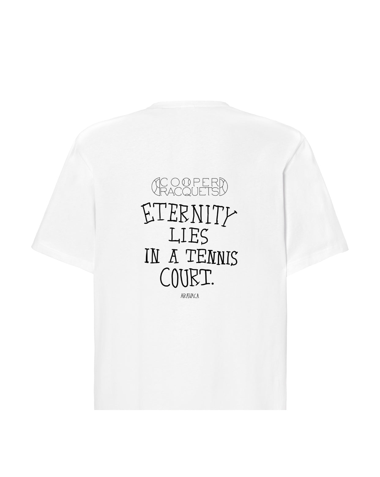 WHITE TENNIS ETERNITY T-SHIRT