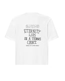 WHITE TENNIS ETERNITY T-SHIRT