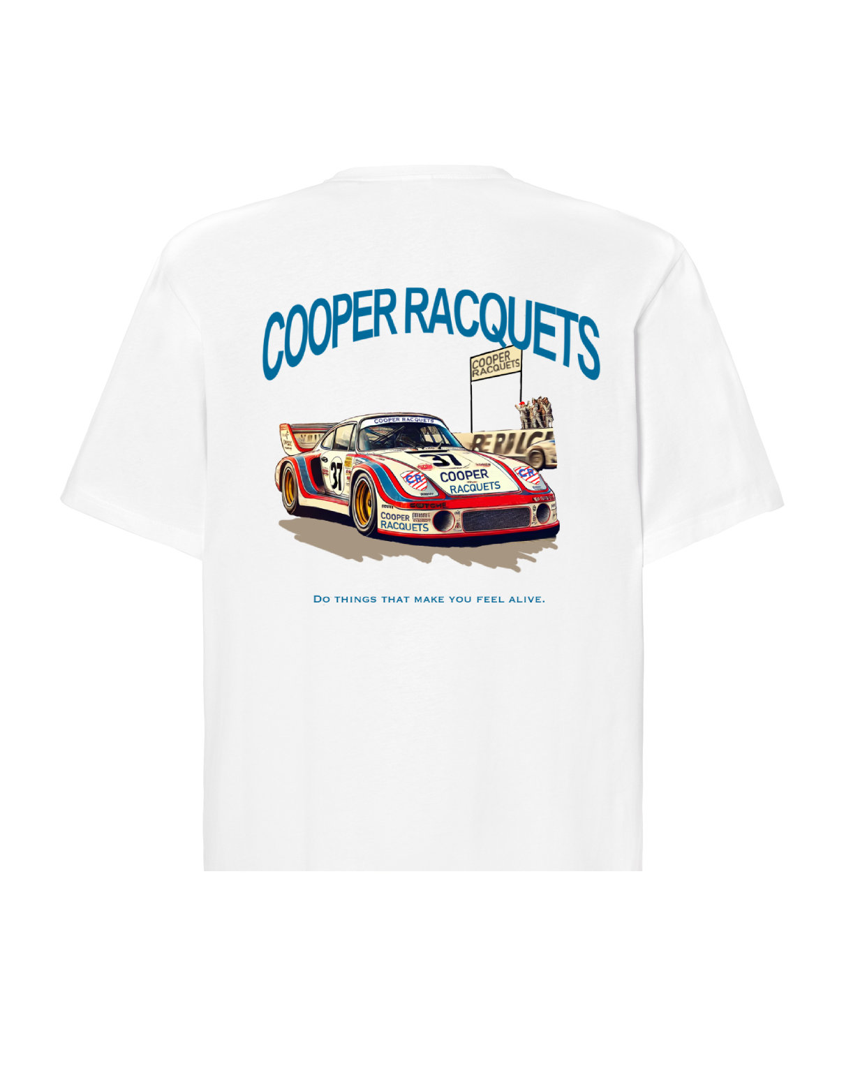 CAMISETA BLANCA_RACING