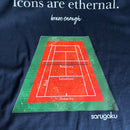 CAMISETA TENIS AZUL NAVY_SARUGAKU