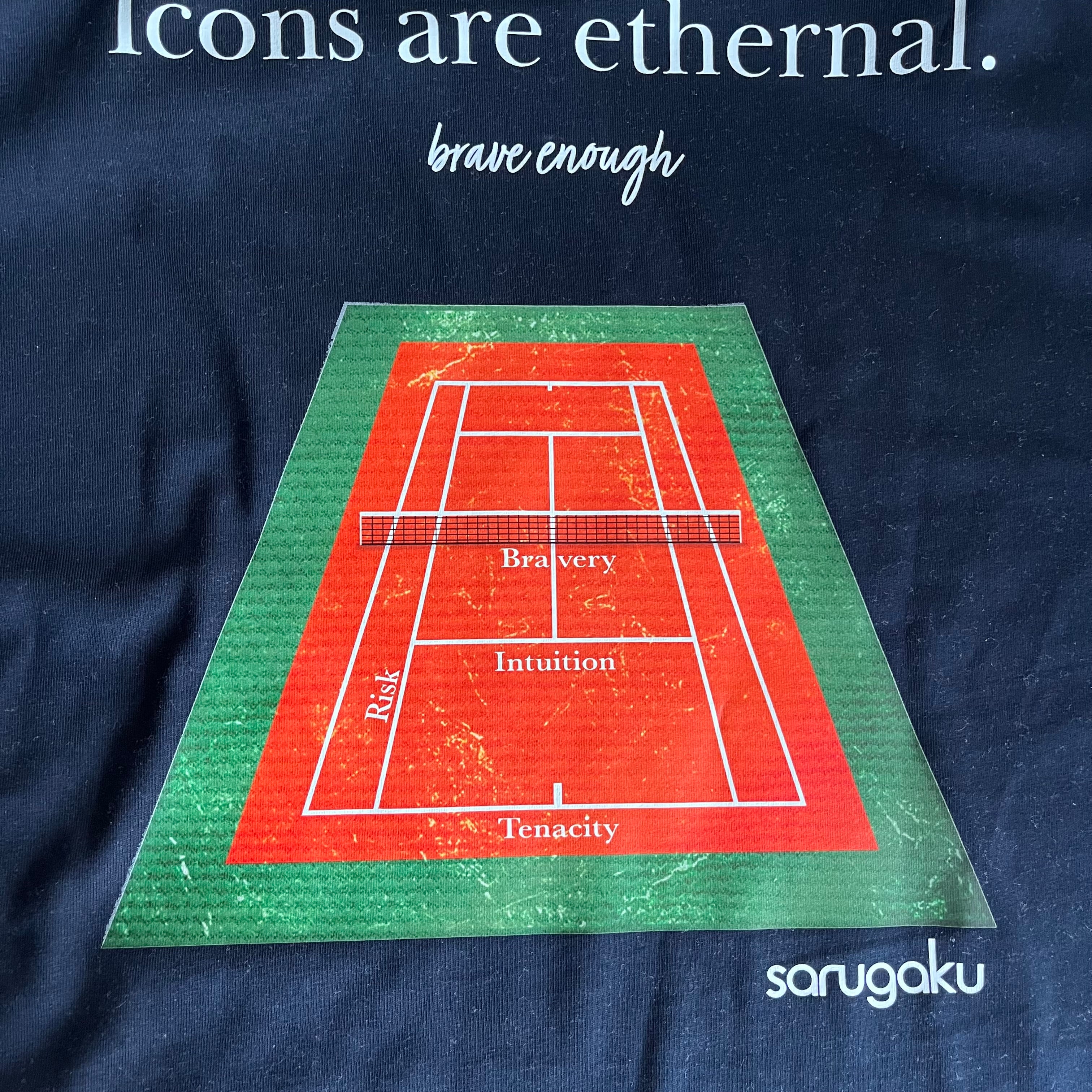 CAMISETA TENIS AZUL NAVY_SARUGAKU