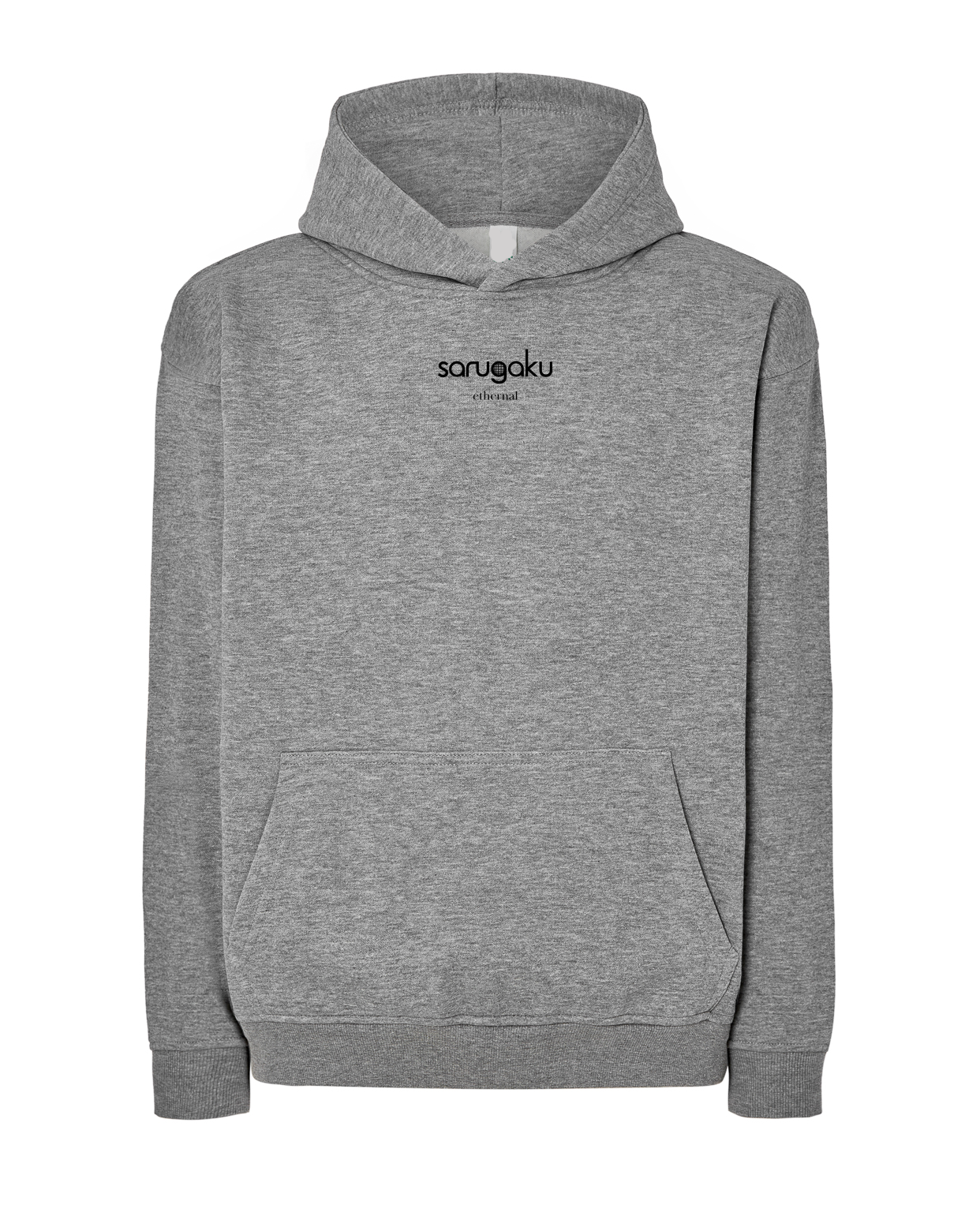 SUDADERA TENIS GRIS_SARUGAKU